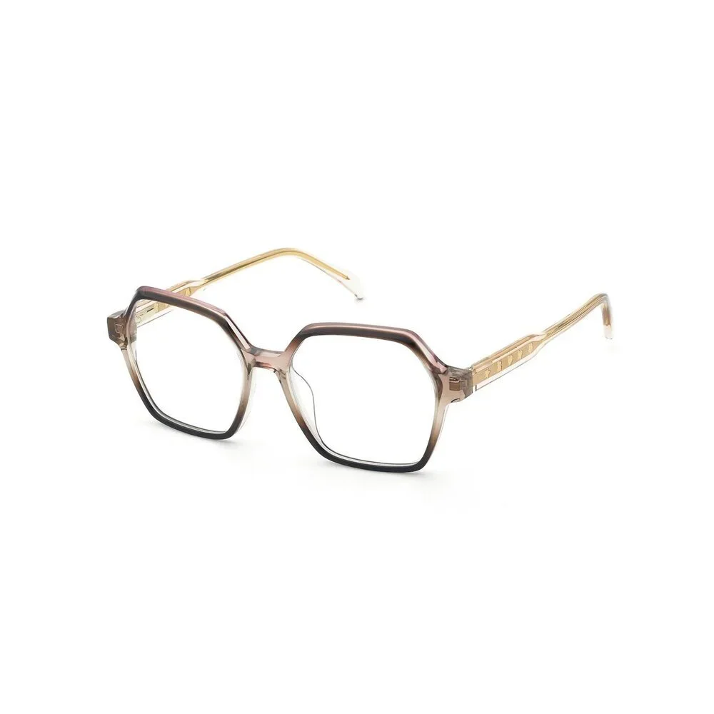 NWT Tous VTOC68V-09PF Brown Grad 53mm Eyeglasses